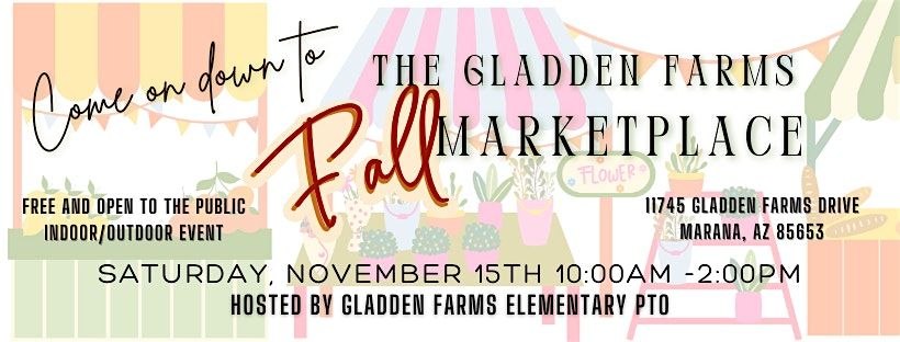 Gladden Farms Elementary PTO Vendor Marketplace