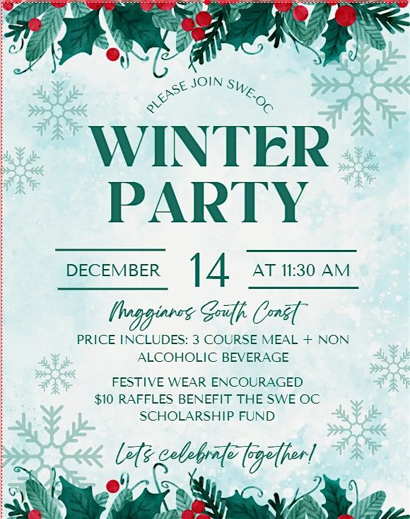 SWE OC Winter Brunch Celebration