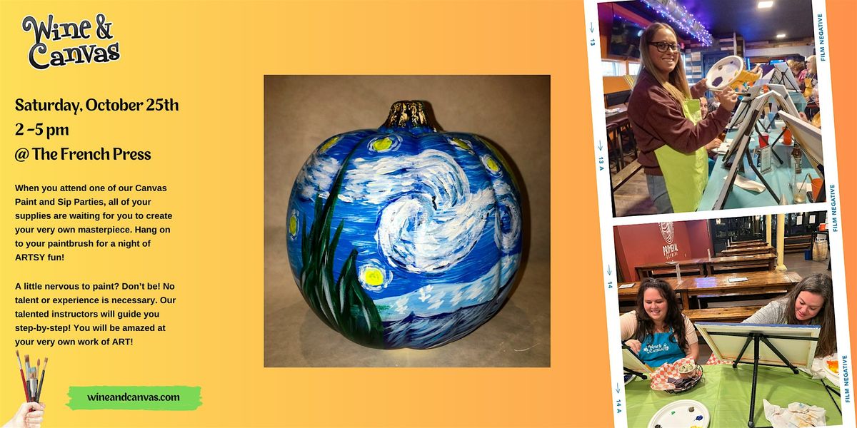 Cape Coral Paint Party - Pumpkin Painting