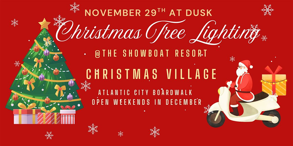 Annual Christmas Tree Lighting at The Showboat Hotel