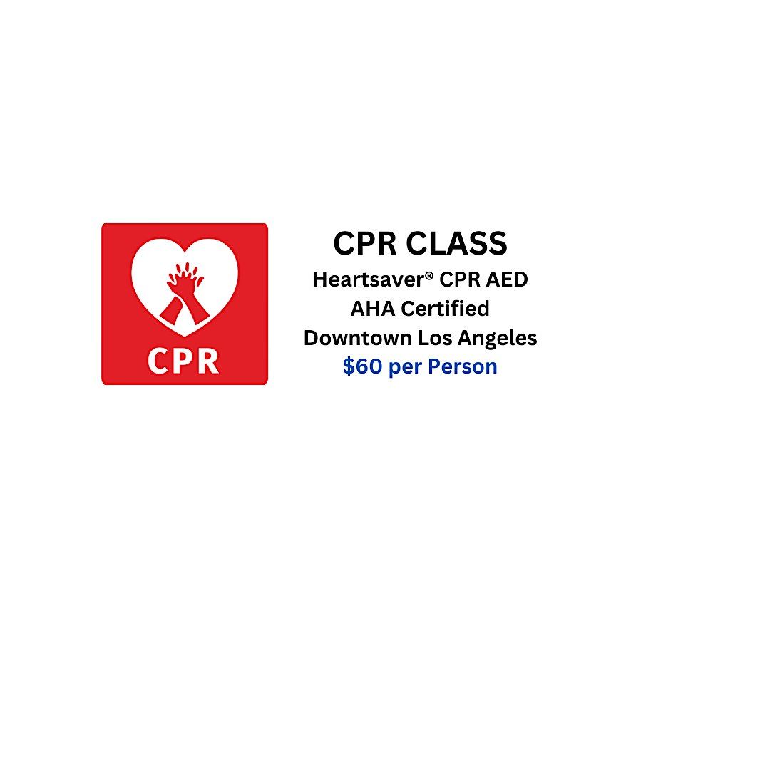 CPR AED Class Downtown Los Angeles