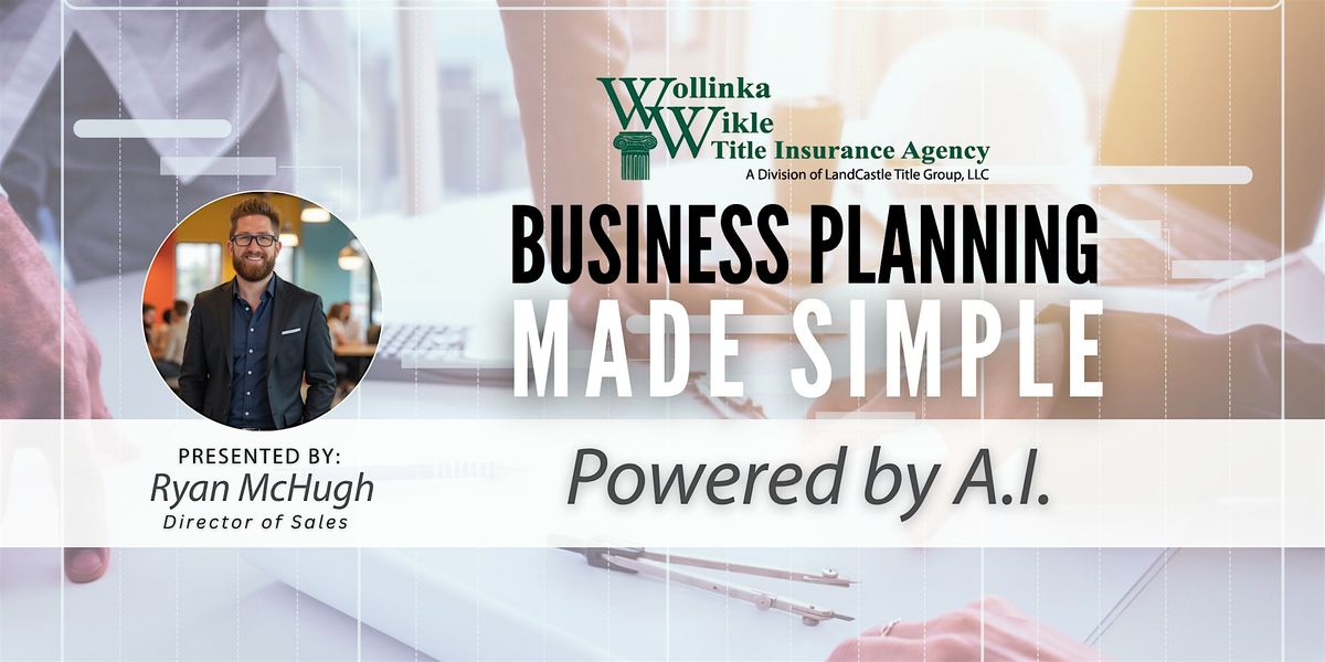 Business Planning Made Simple : Powered by A.I.