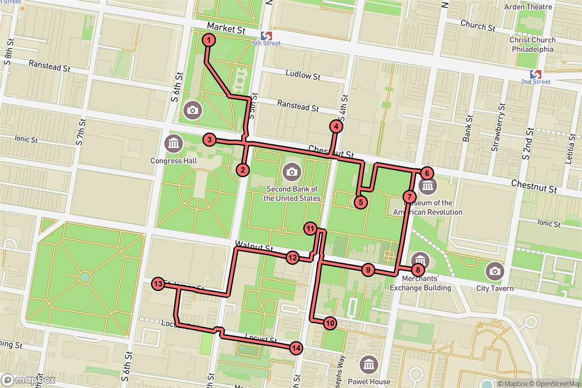 Philadelphia Audio Tour: Founding Footsteps & Revolutionary Stories