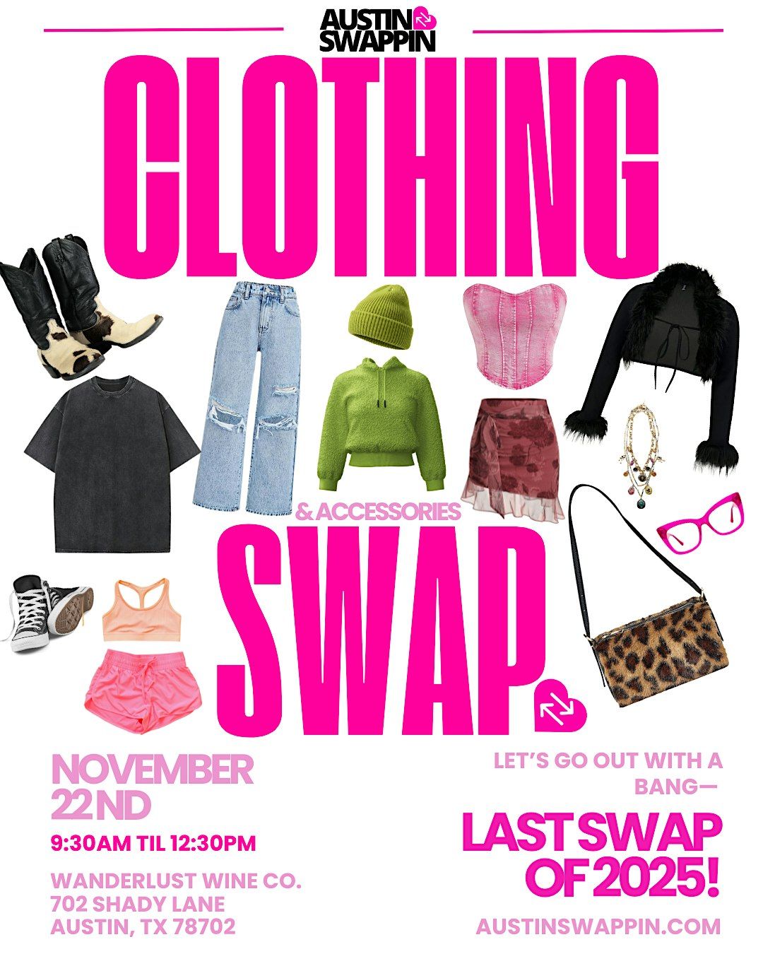 Austin Swappin November Clothing Swap!