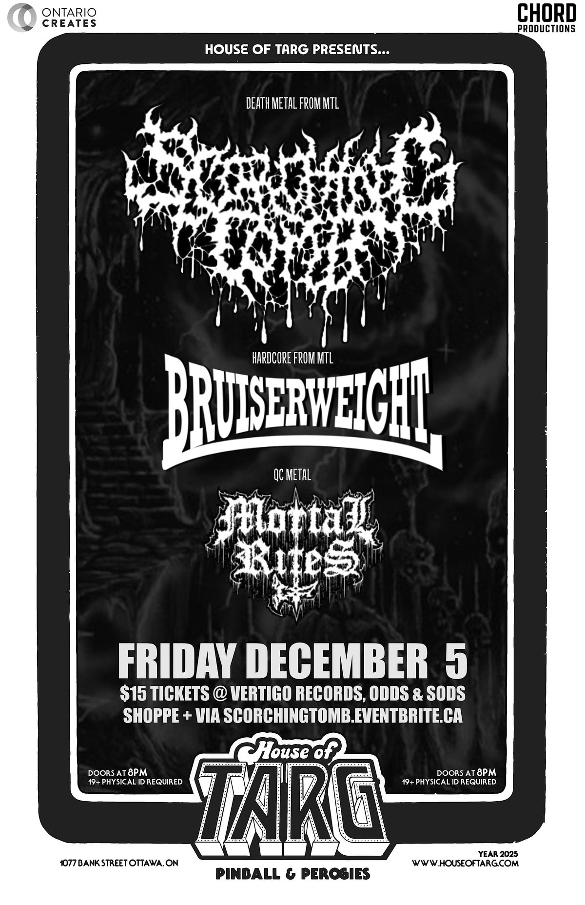 Scorching Tomb, Bruiserweight, Mortal Rites
