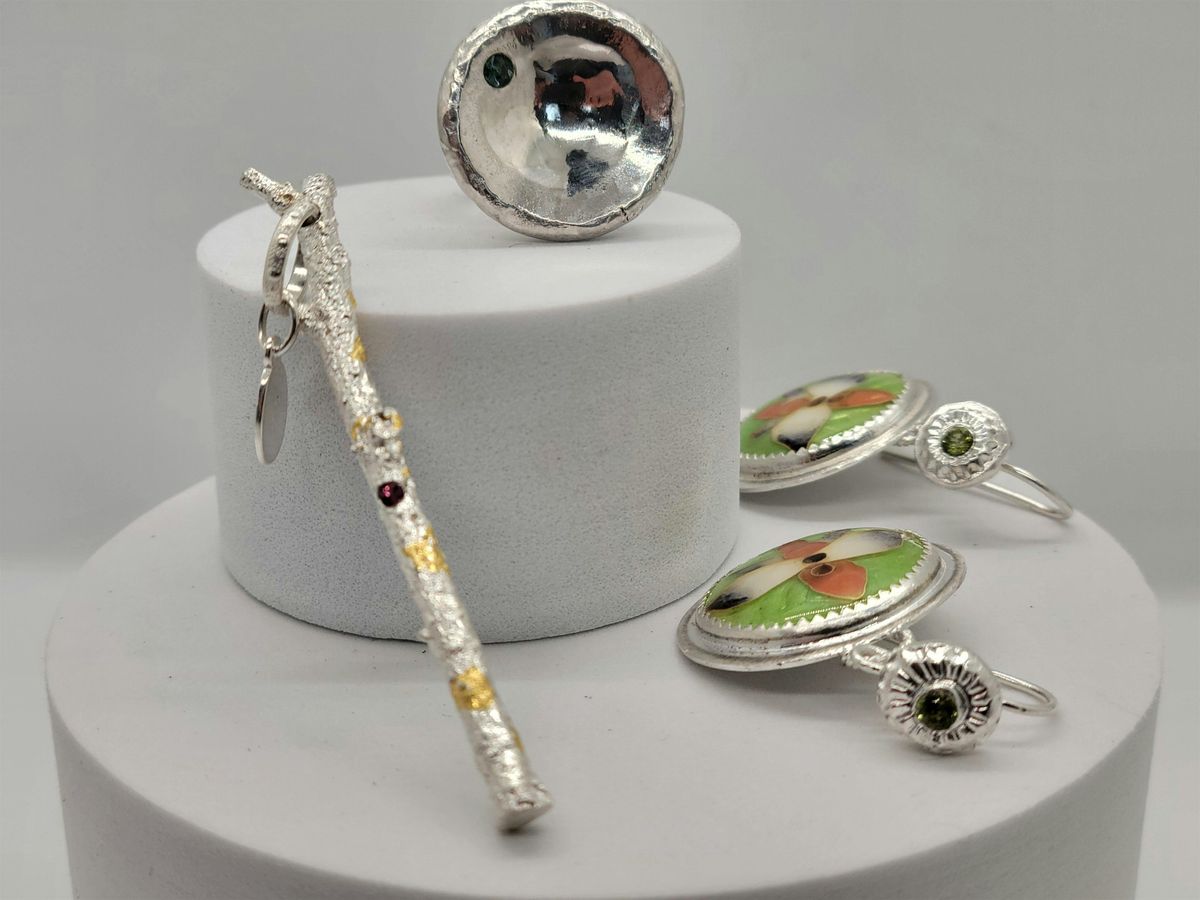 Silversmithing Level 4 - Flush Setting Faceted Stones