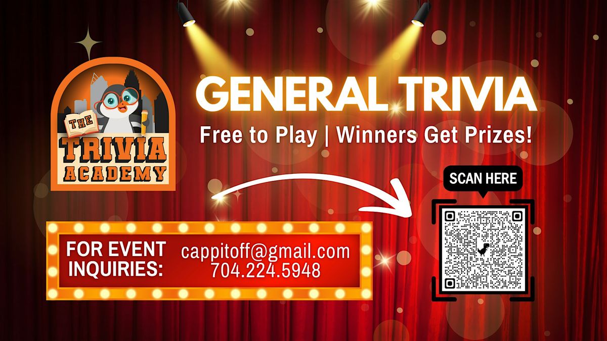 The Trivia Academy: Thursday Trivia at Armored Cow Brewing Co
