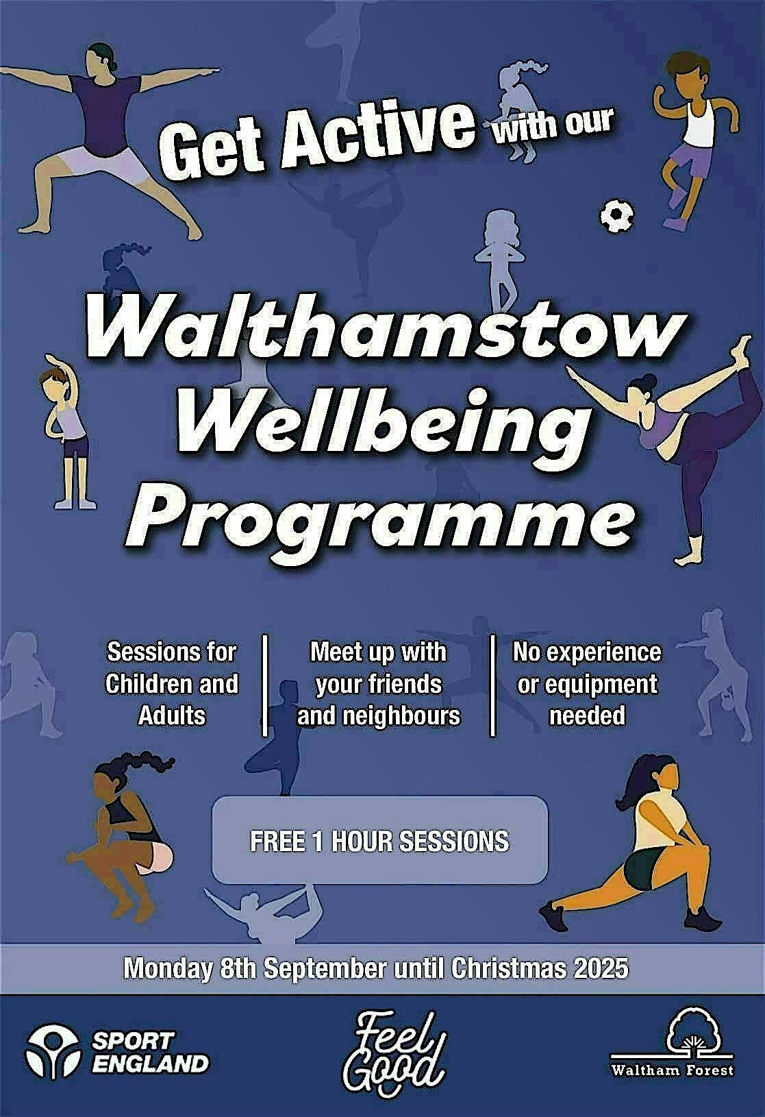 Walthamstow Wellbeing Programme  - Central Library  E17  Roller Skate