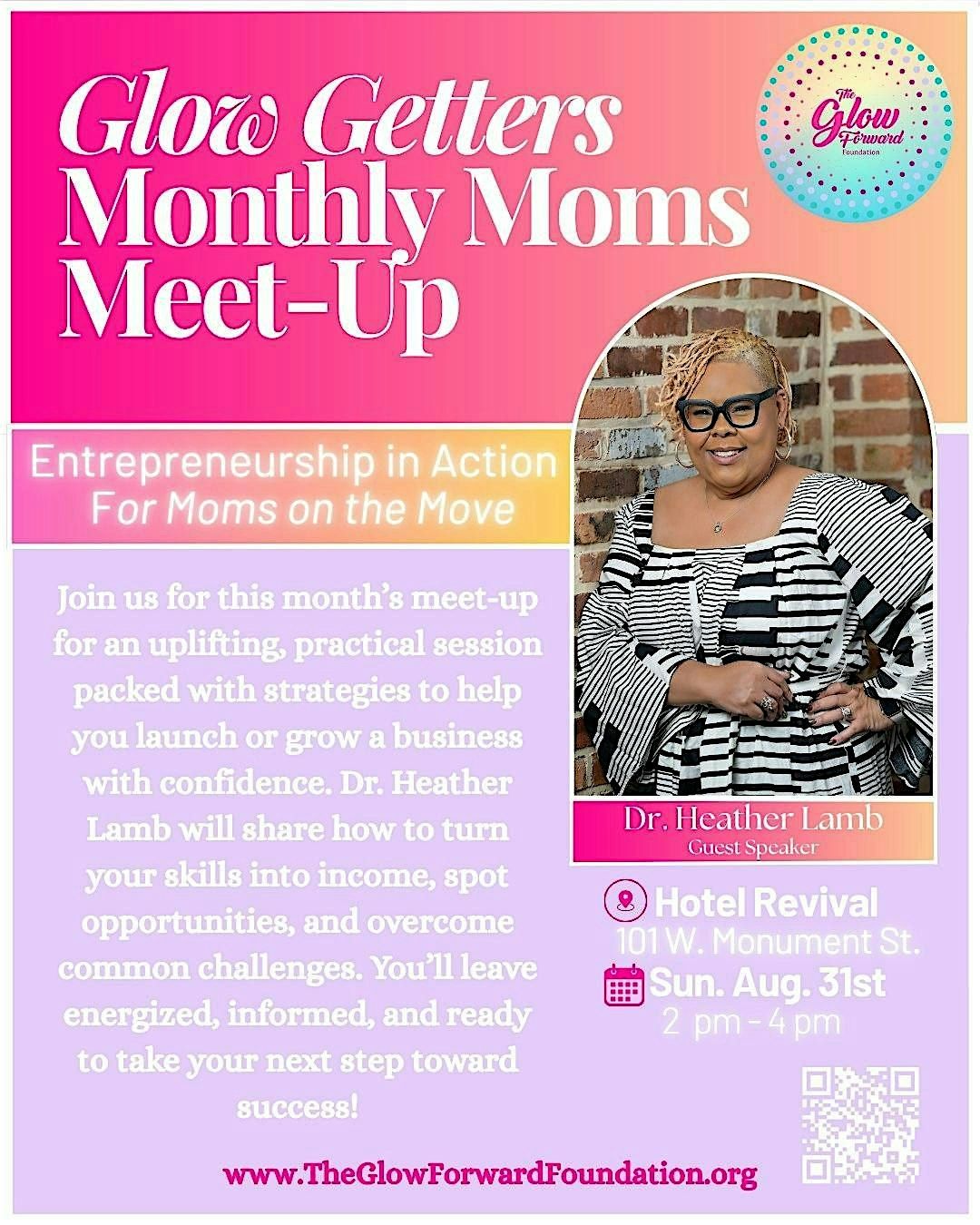 Glow Getters Monthly Moms Meet Up
