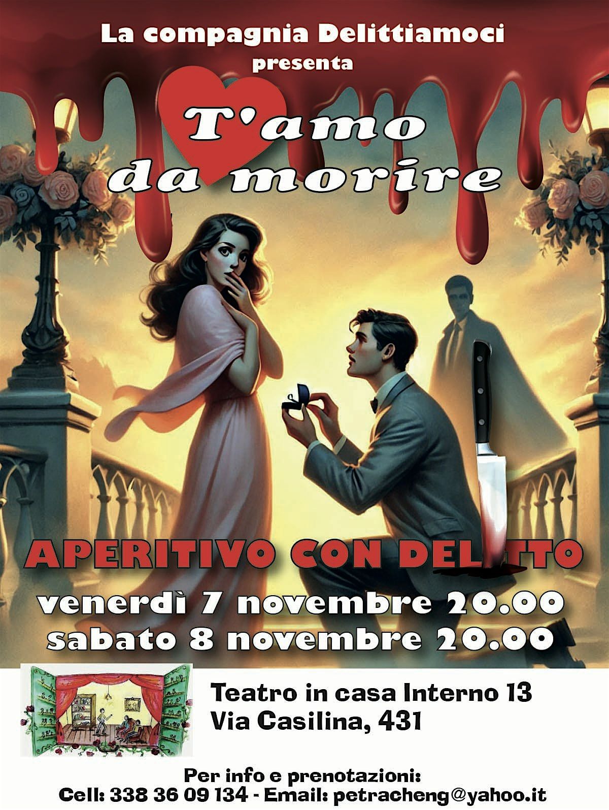 Aperitivo con delitto "T'amo da morire"