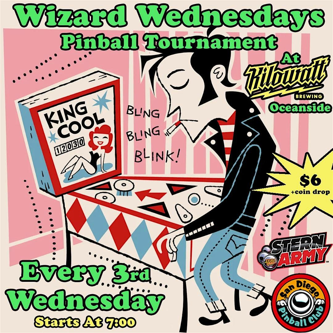 Wizard Wednesdays Pinball Tournament