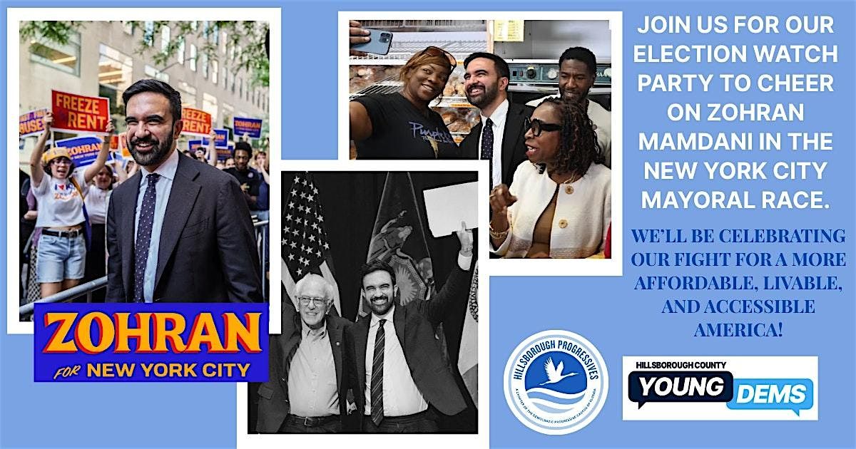 Zohran Mamdani Watch Party