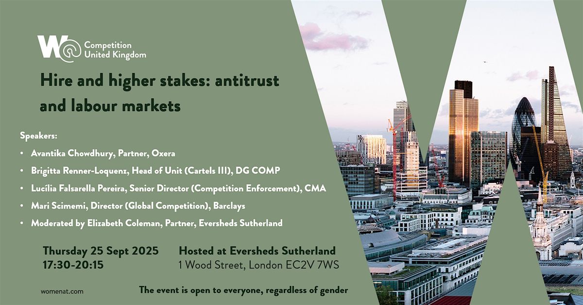 Hire and higher stakes: antitrust and labour markets