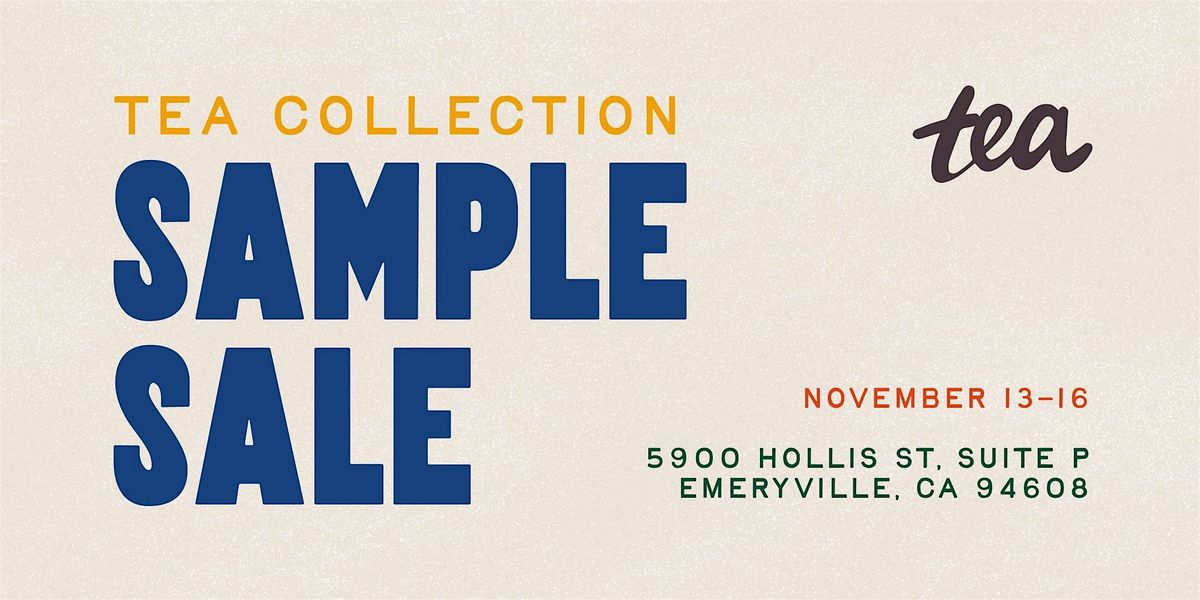 November 2025 Tea Collection Sample Sale