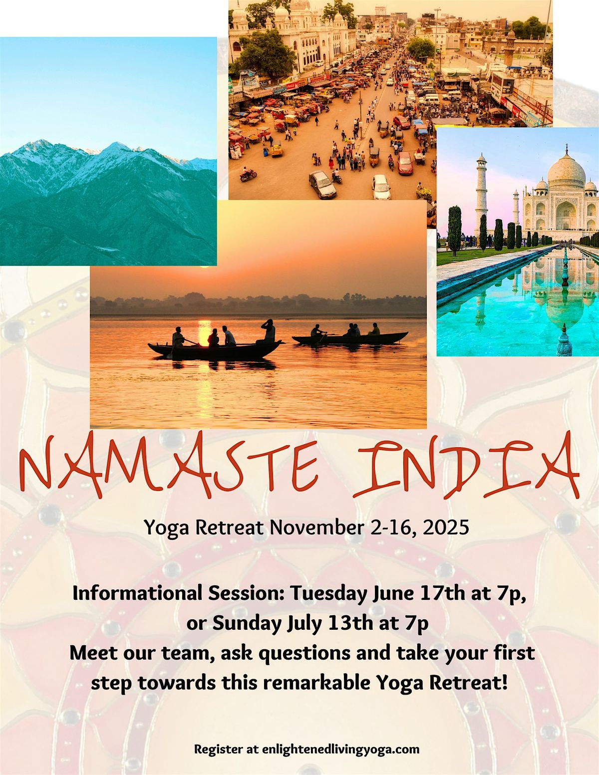 Namaste India Retreat 2025