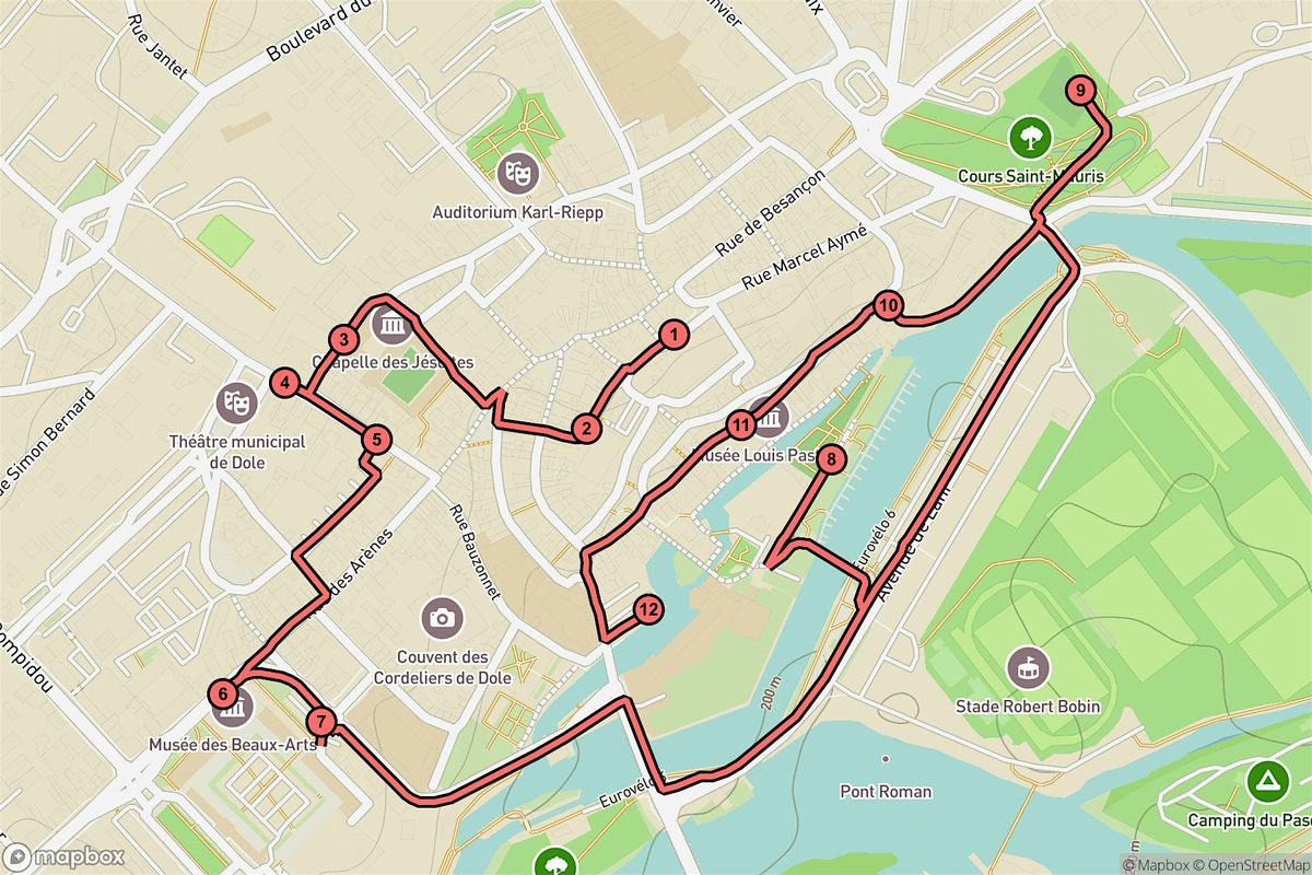 Dole Audio Tour: Legends, Sieges, and the Footsteps of Pasteur