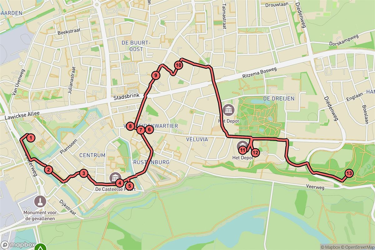 Wageningen Audio Tour: Legends, Learning & Liberation in Centrum