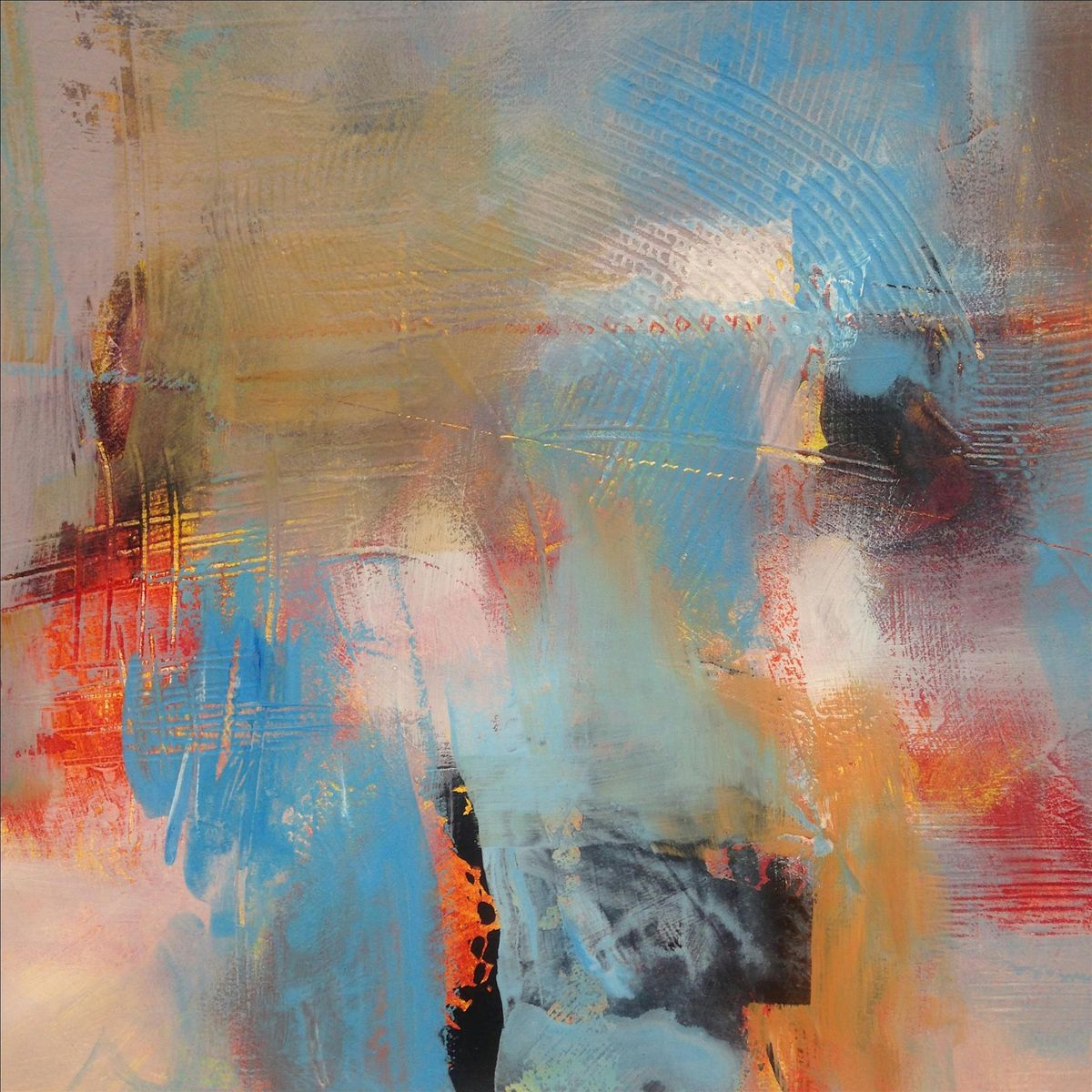 Intro to Mixed Media Abstract