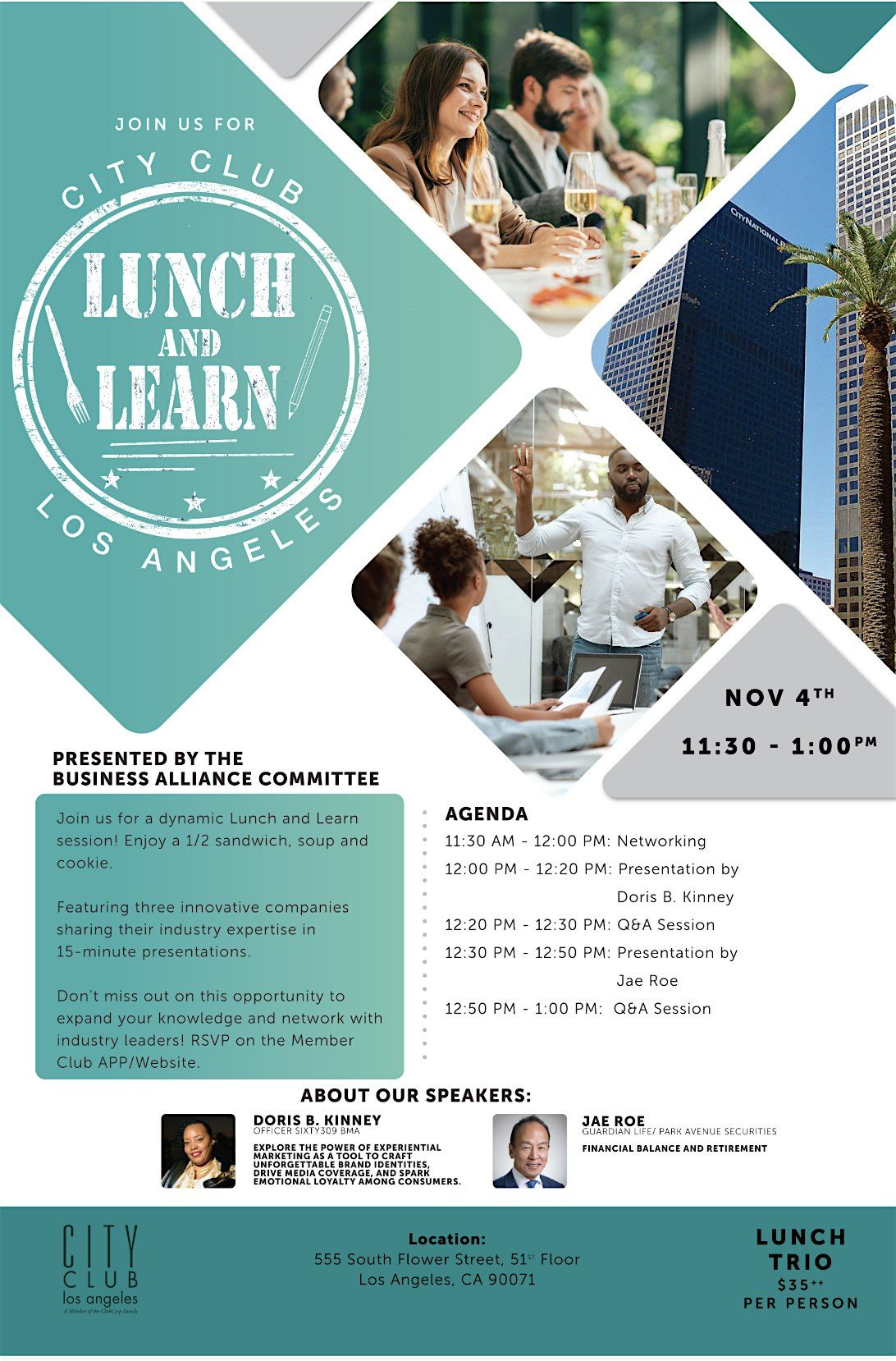 Lunch and Learn