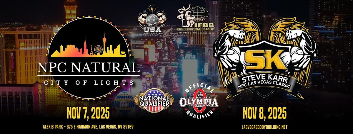2025 IFBB\/NPC Steve Karr Classic and NPC Natural City of Lights Weekend