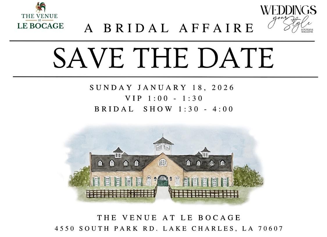 A Bridal Affaire at Le Bocage