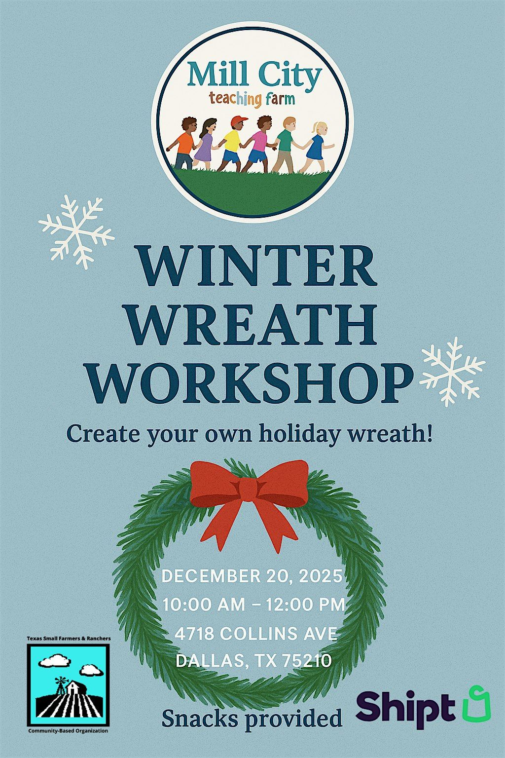 Winter Wreath Workshop