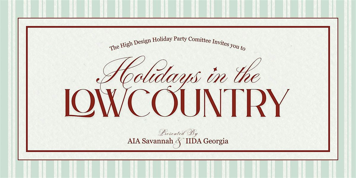 HIGH DESIGN HOLIDAY PARTY 2025