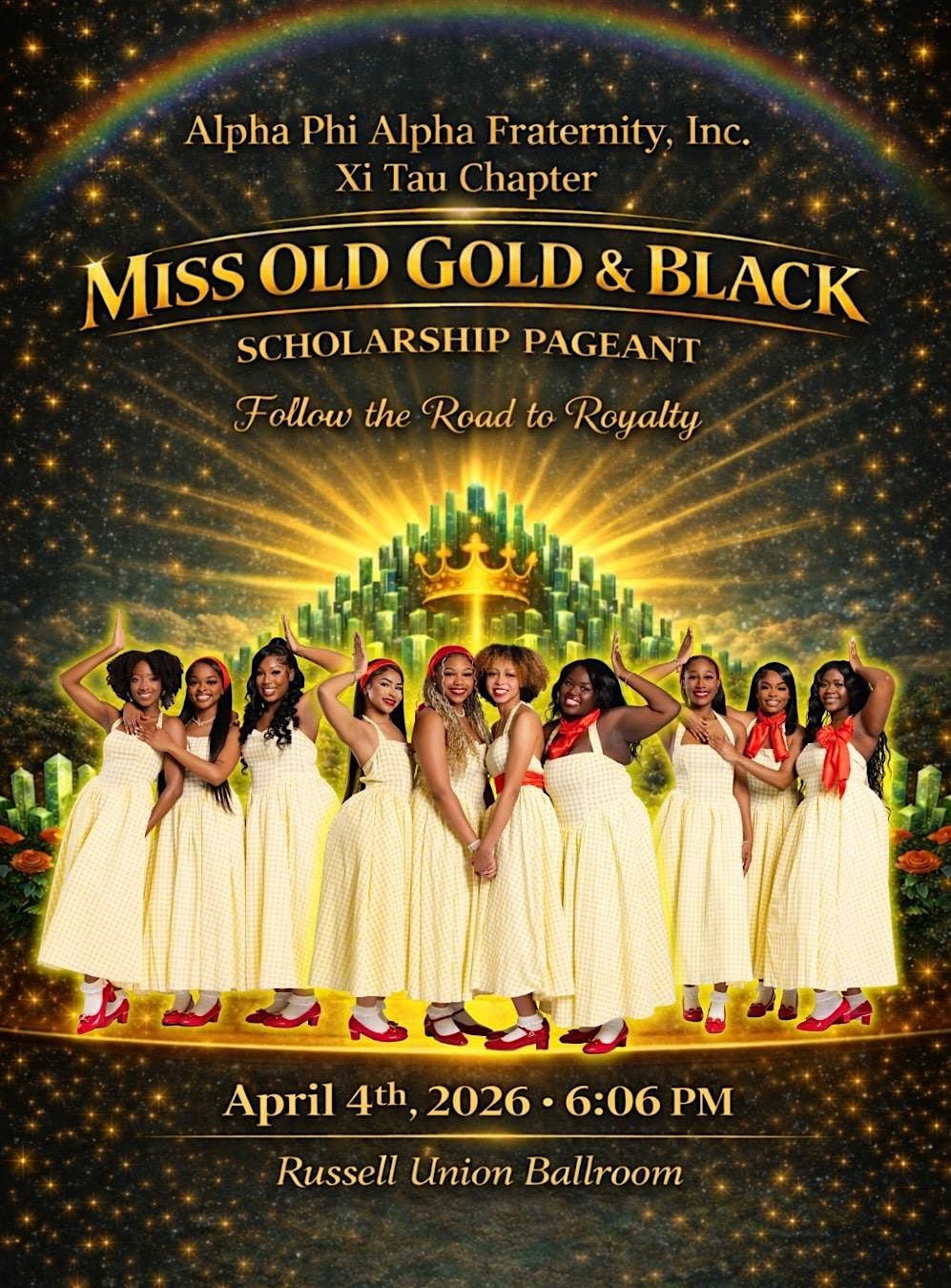 2026 Xi Tau Miss Old Gold and Black Pageant at Russell Union ...