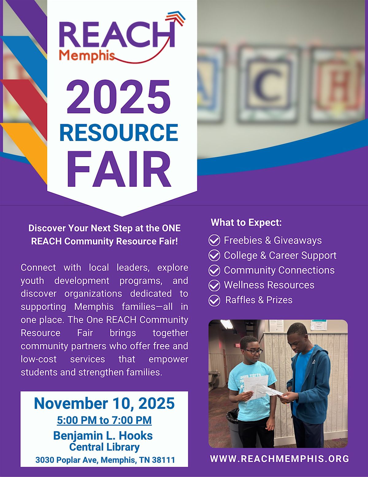 ONE REACH Resource Fair Hosted by REACH Memphis