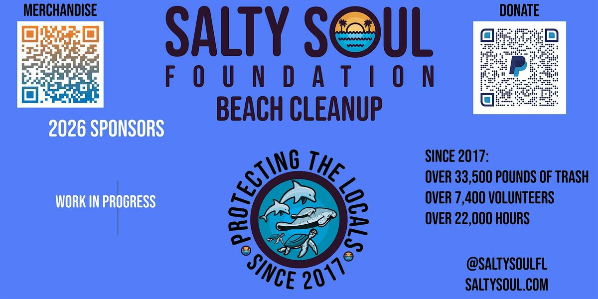 Dunedin Beach Cleanup with Salty Soul\u00ae