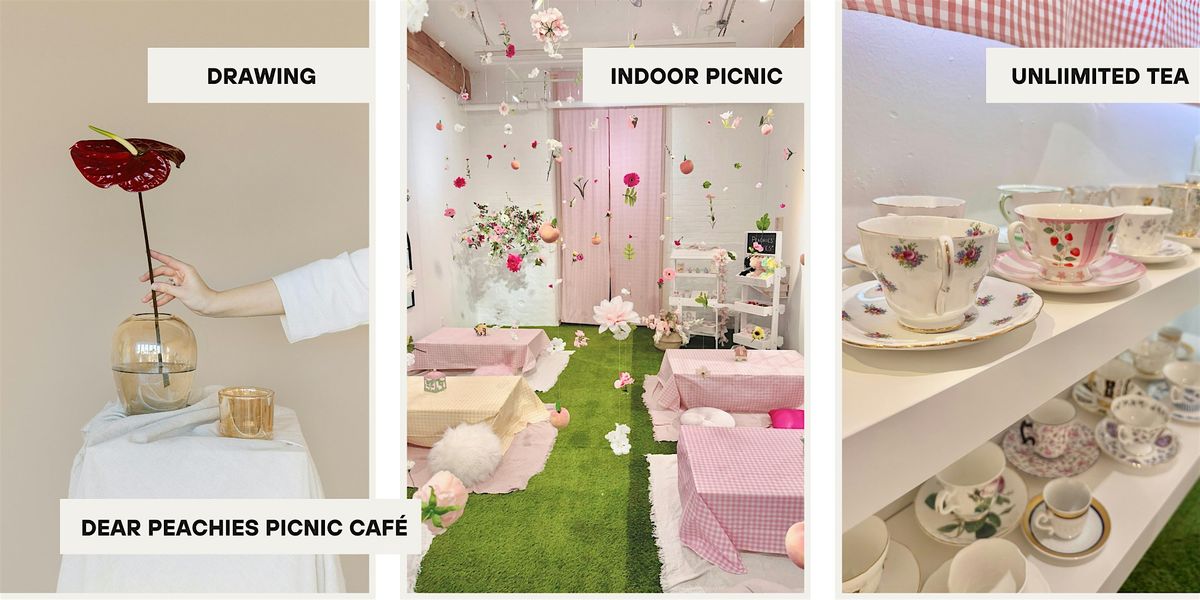 Painting Picnic @ Viral Indoor Picnic Caf\u00e9 - Dear Peachies