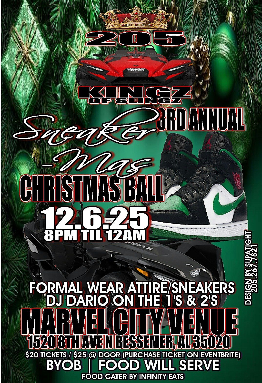 205 Kingz Of Slingz Christmas  Ball\/Sneaker Ball 2025