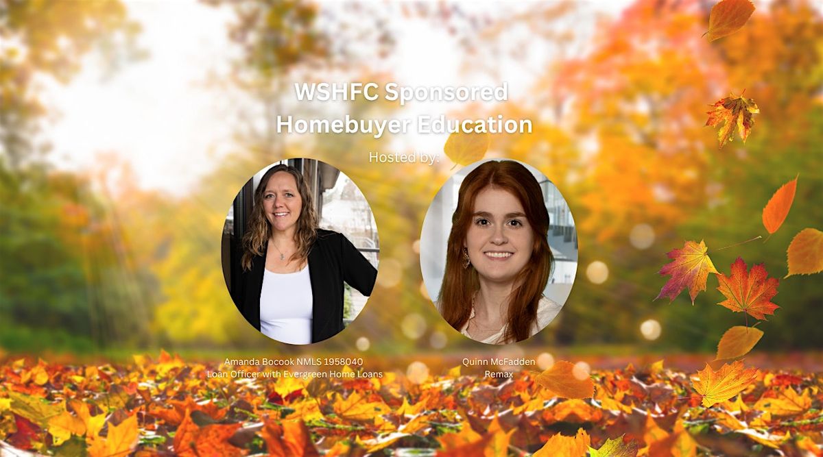 WSHFC Sponsored Homebuyer Education Class 11.1.25