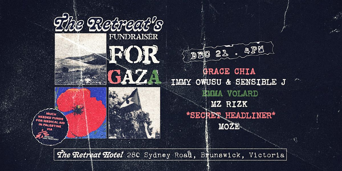 The Retreat Hotel's Gig for Gaza