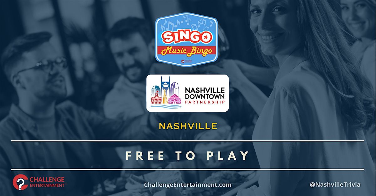 Weekly SINGO Bingo Nights at Nashville Downtown Partnership
