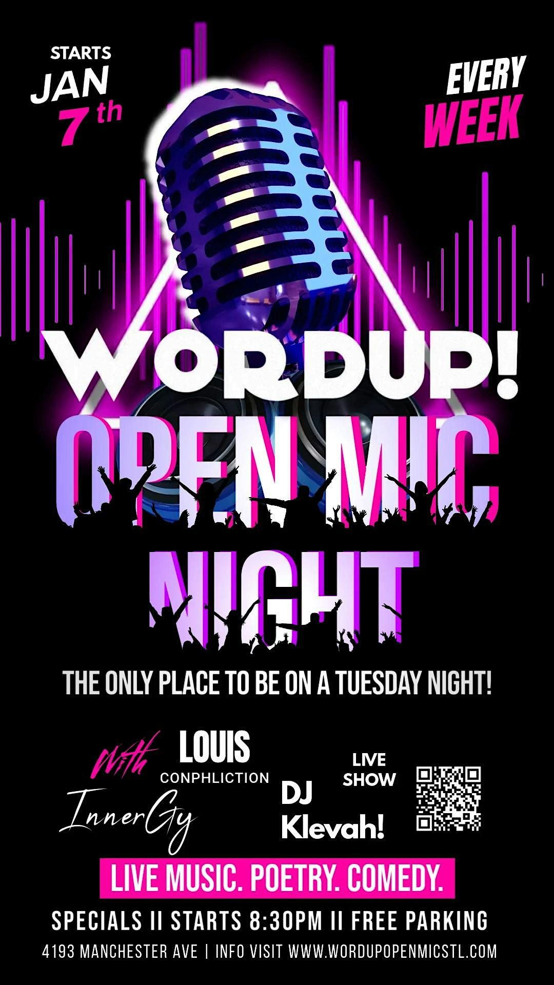WORDUP! Open Mic