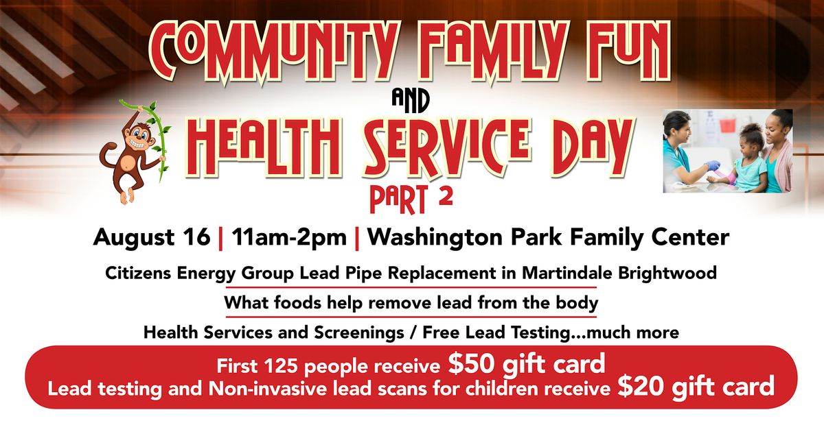 Community Family Fun and Health Service Day Part 2