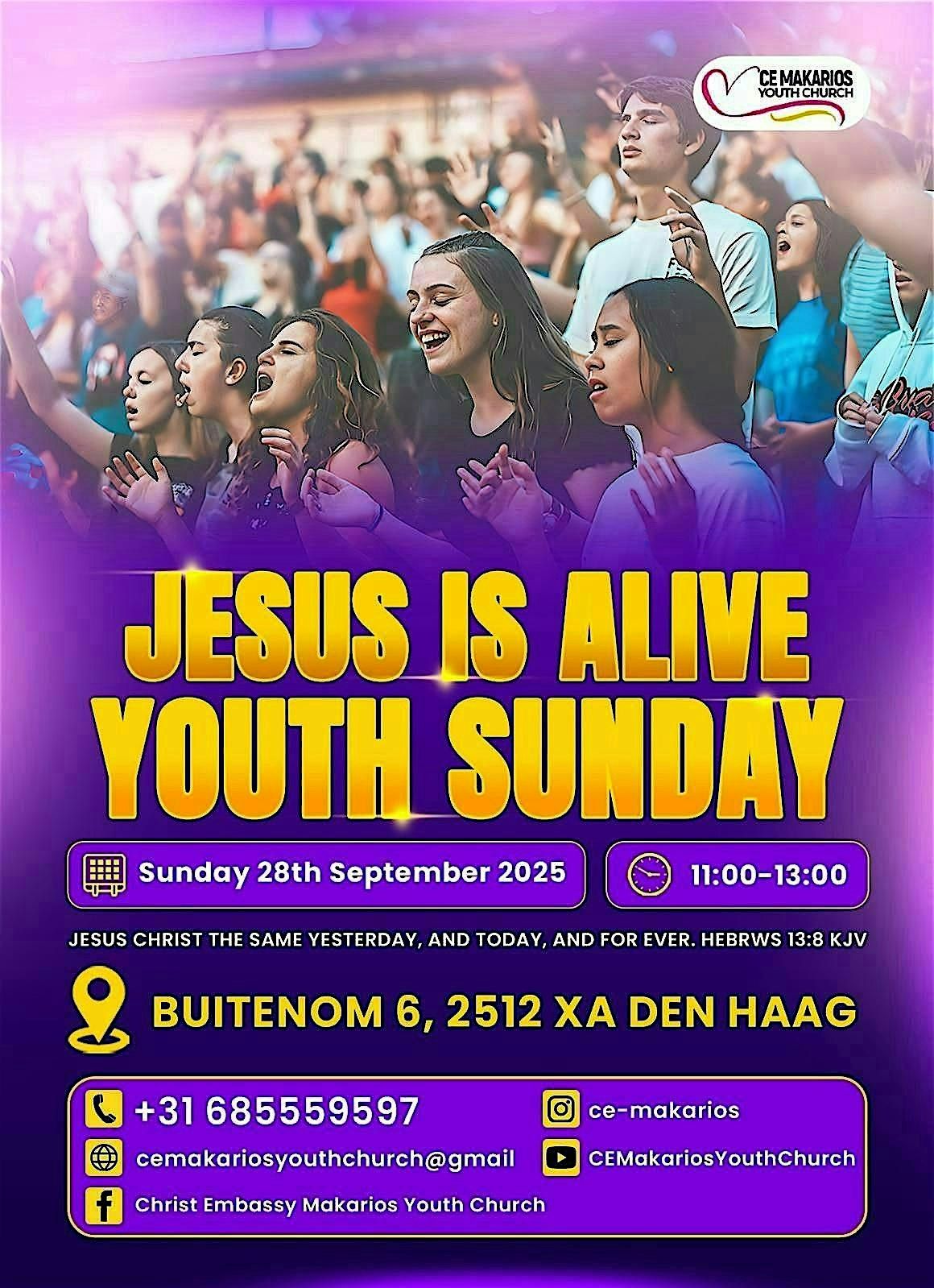 JESUS IS ALIVE YOUTH SUNDAY