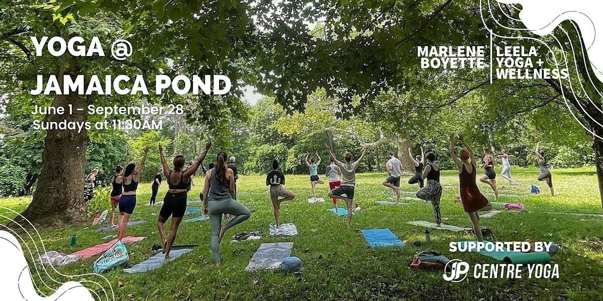 Yoga @ Jamaica Pond w\/ Marlene Boyette