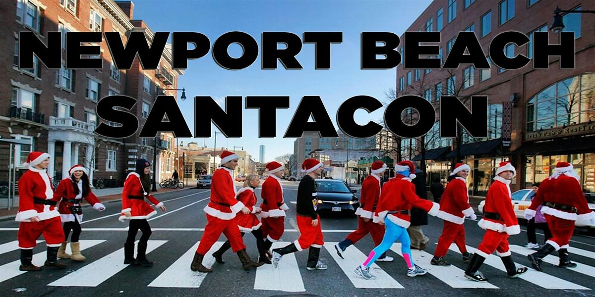 Newport Beach Santa Bar Crawl