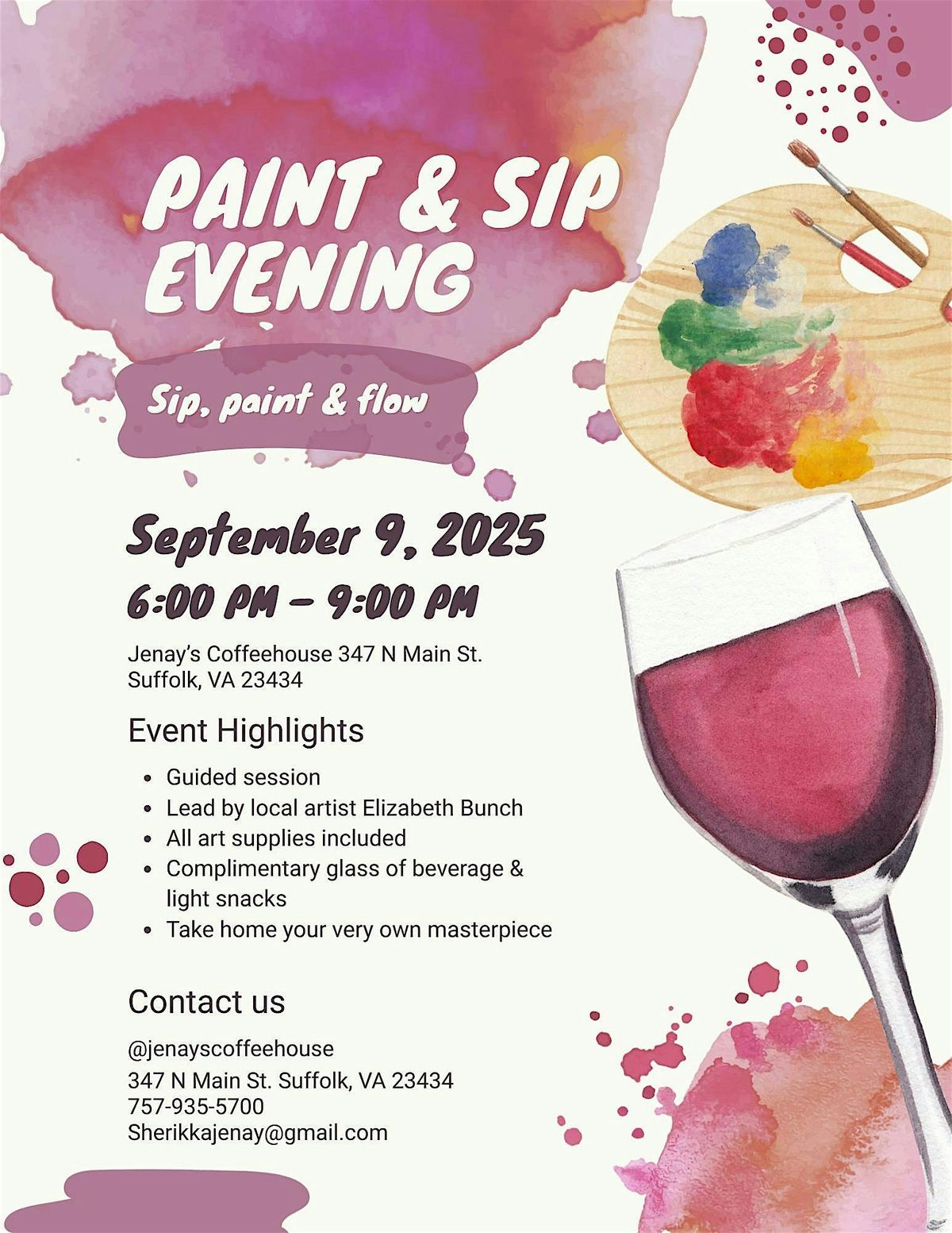 Paint and Sip