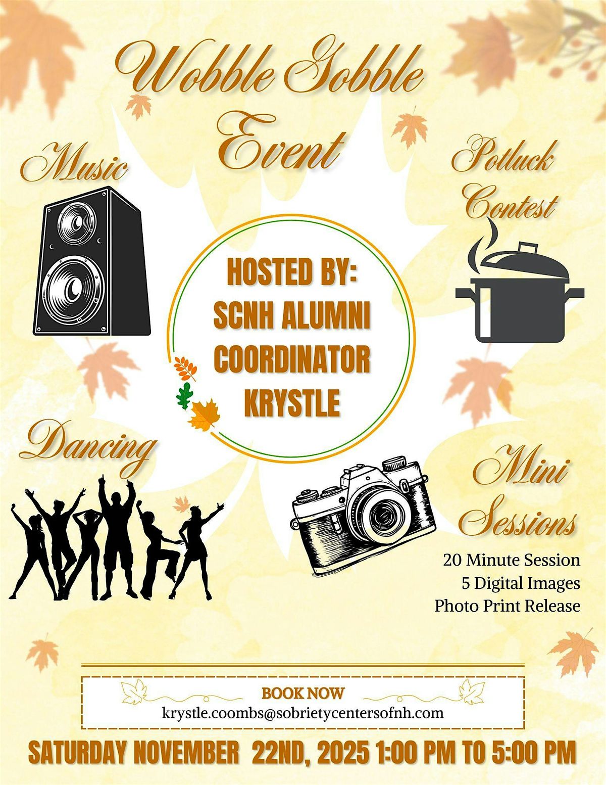 Wobble Gobble Potluck Event