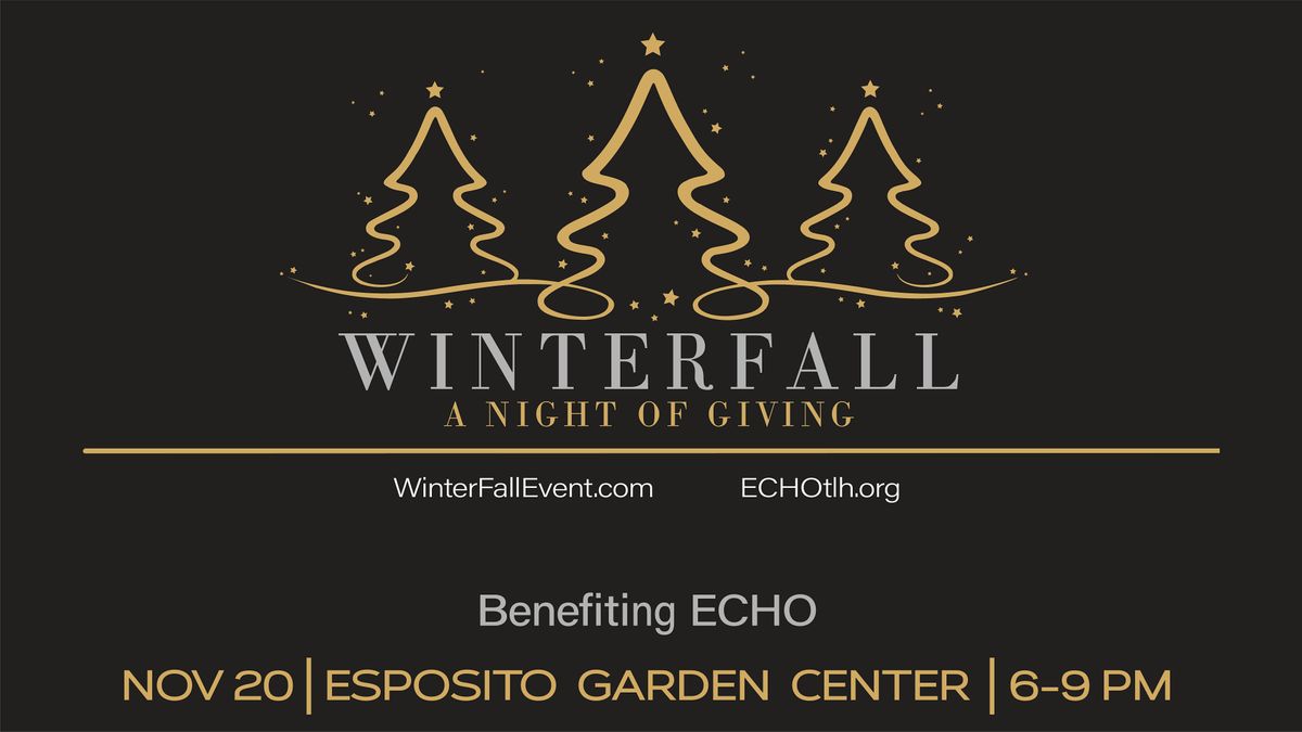 WINTERFALL2025: A night of giving at magical Esposito Garden Center - $125