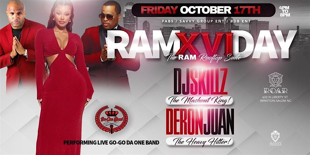 RAM DAY 2025 -16TH ANNUAL RAMDAY ALUMNI DAYPARTY @ROAR