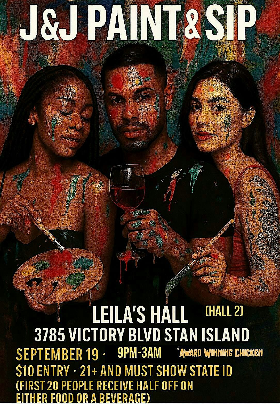 J&JPaint&Sip Grand Opening Adult Night