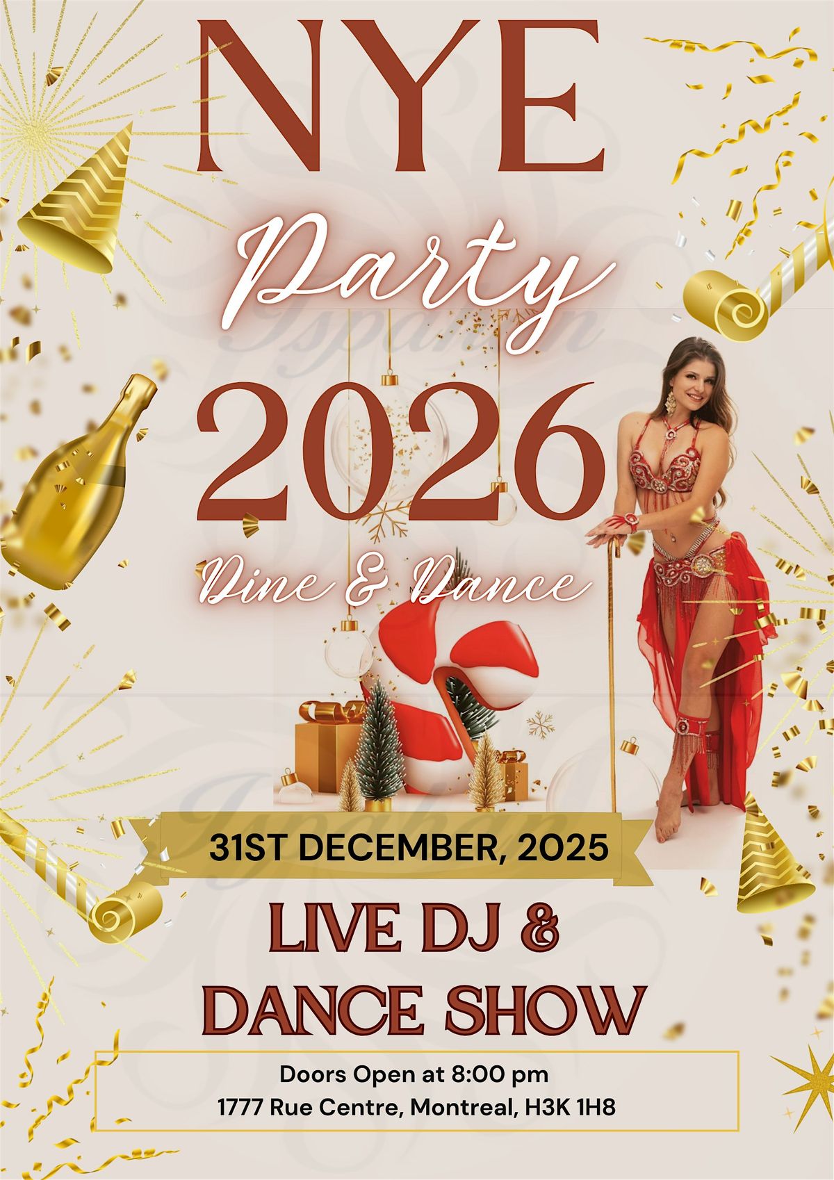 New Year Eve Party -2026 Live DJ and Dance show