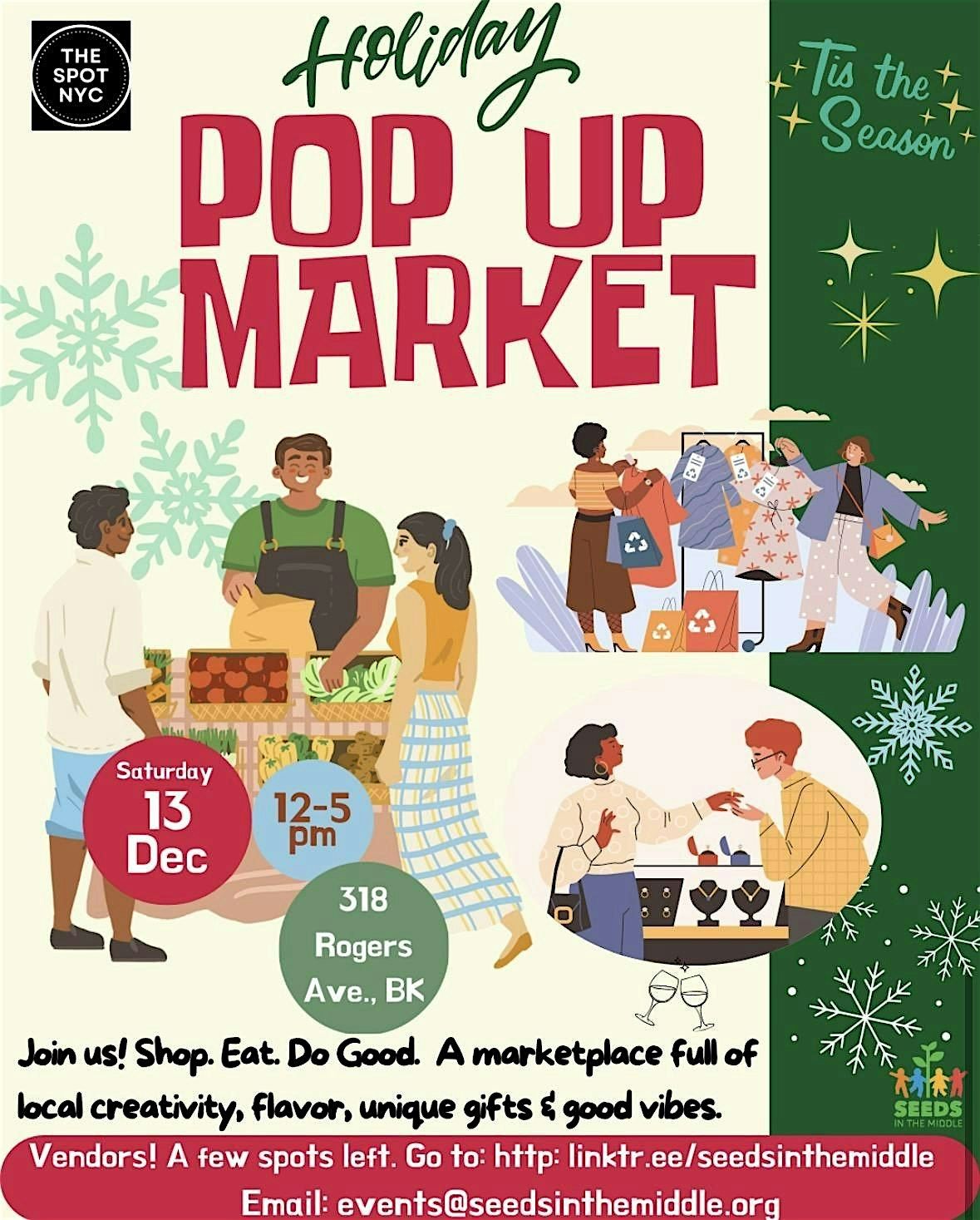Pop Up Holiday Market