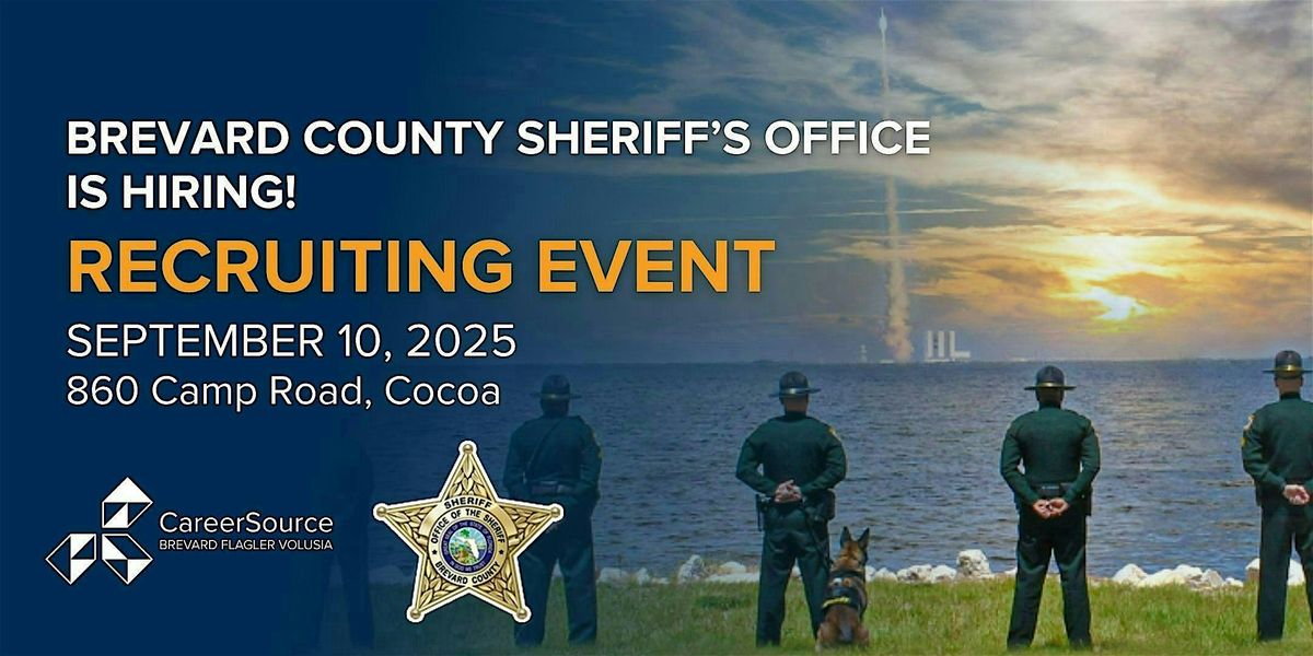 Brevard County Sheriff's Office is hiring!