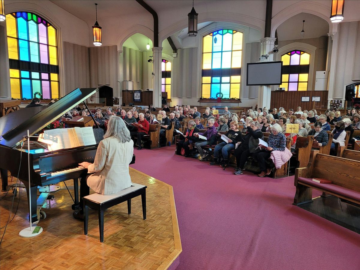 Come Sing Messiah Rehearsals \/ R\u00e9p\u00e9titions pour Venez chanter le Messie