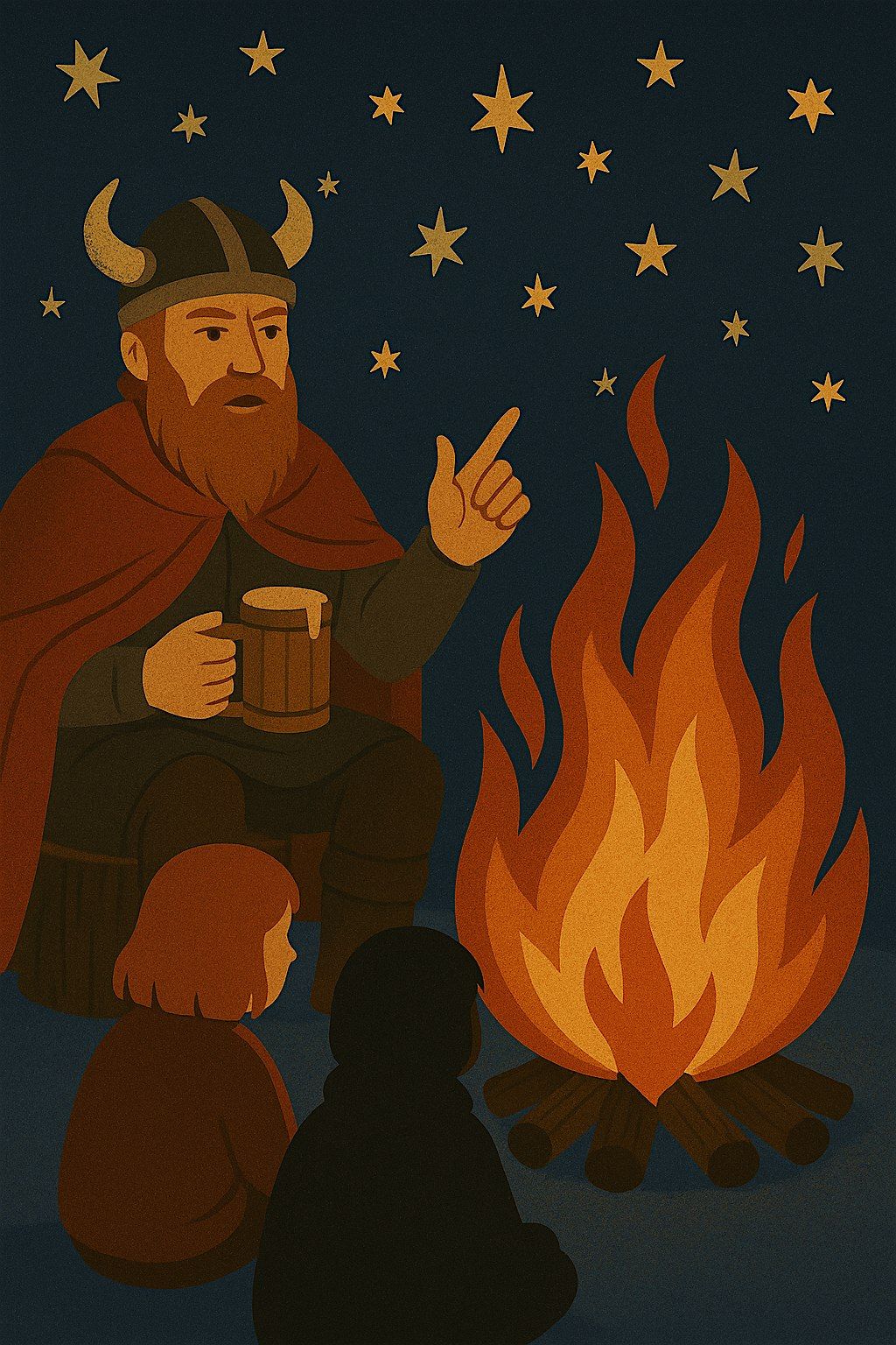 Viking Tales by Firelight